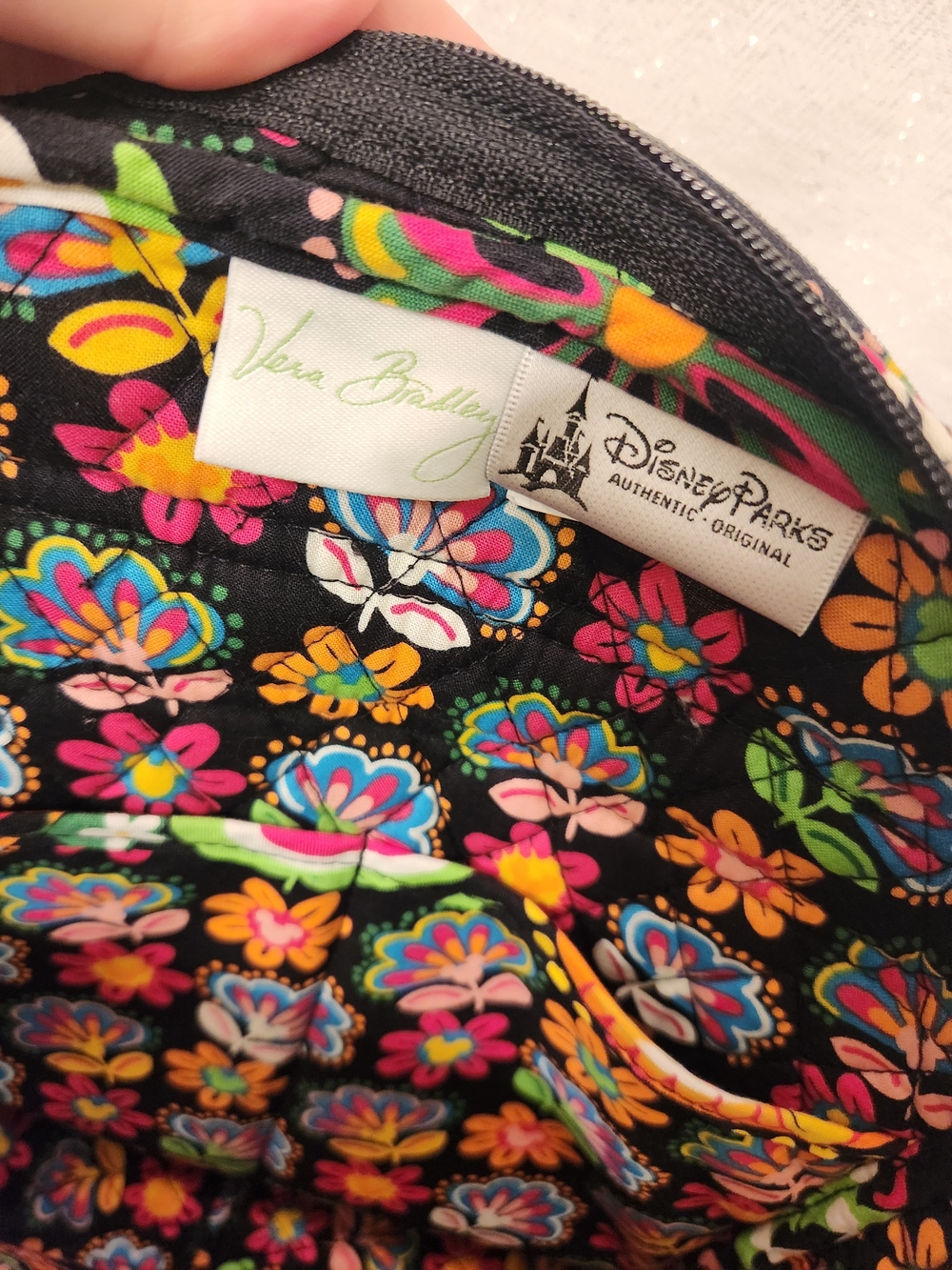 Vera Bradley Retired Midnight Mickey - Picture 4 of 8